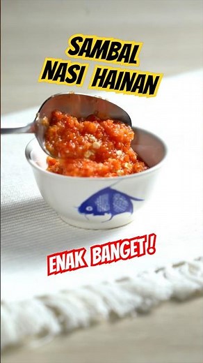 A practical and delicious Hainanese rice chili sauce recipe! No oil and no cooking required!