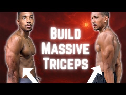 How To Build HUGE Triceps At Home (No Equipment Needed)
