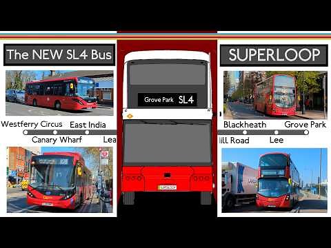 The NEW SL4 SUPERLOOP Bus Route EXPLAINED (Silvertown Tunnel Bus Changes) TfL London Buses