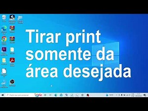Como tirar print no computador ou notebook - Forma simples e rápida de tirar print com atalho