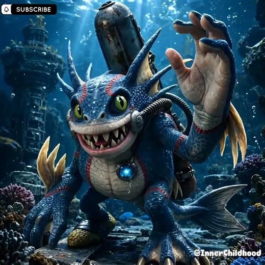 Dari Monster Laut ke Dewa Samudra! Octomon ➜ Divermon ➜ Neptunemon (Evolusi Digimon EPIC)