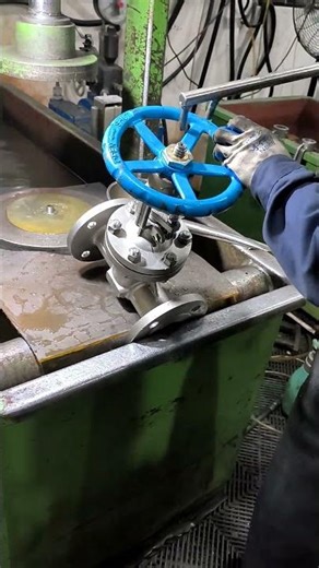 Valve Pressure Test in Action 💧🔧