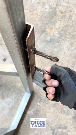 Instead of struggling to align a sliding metal frame manually, use a custom locking sleeve.