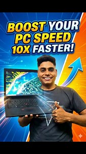 587 reactions · 4 comments | PC Slow? Try This! ⚡ #computerrepair #laptop #pcrepair | Birju Infosys | Facebook