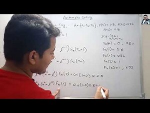 10.2 Generating & Deciphering a Tag in Arithmetic Coding | Data Compression