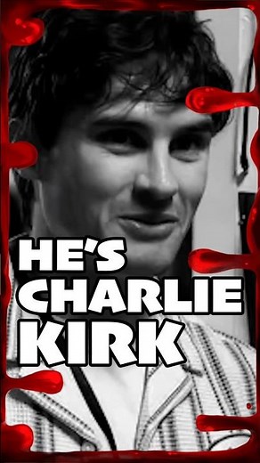Why Does This Horror Character Look Like Charlie Kirk?! 😭