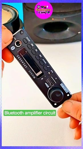 how to make mini amplifier Bluetooth circuit module#trending #smartphone #viral