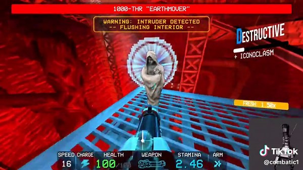 Ultrakill Earthmover Speedrun: Treachery Level
