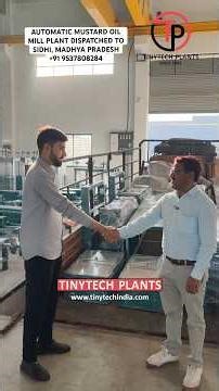 AUTOMATIC MUSTARD OIL MILL PLANT DISPATCHED TO SIDHI, MADHYA PRADESH #oilmill #oilpressmachine