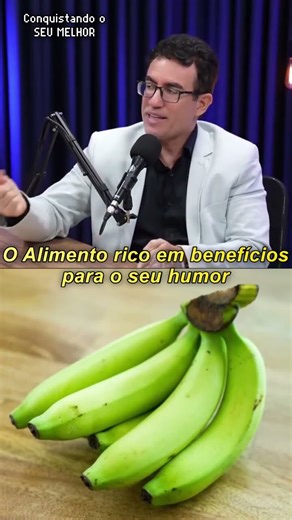 🍌 This food influences your well-being — understand why! (Dr. Tiago Rocha)