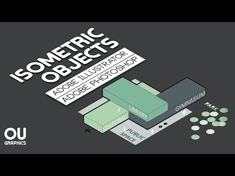 Isometric Objects in Adobe Illustrator and Adobe Photoshop