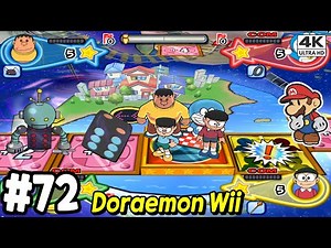 Doraemon Wii (ドラえもん Wii ) - Himitsu Dougu-ou Ketteisen! Walkthrough Part 72 | AlexGamingTV | 4K