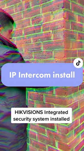 HIKVISIONS ip intercom , best intergatted security system#cctv#installation#security#jcinstalls#smart#home#hometechnology