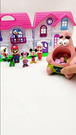 Satisfying Unboxing with Patrick Star Toy ASMR Video #toyhouse #review #funny #animation#toysreview