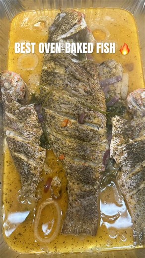 Best Fish Baked in the Oven 🔥🐟 #food #fish #fishrecipe #seafood #fouryou