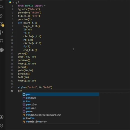 Today I made something different using python libraries #pythonprogramming #turtle