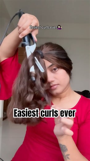 Easiest curls ever.💁🏻‍♀️ #curls #longhair #hairstyle #hairtutorial