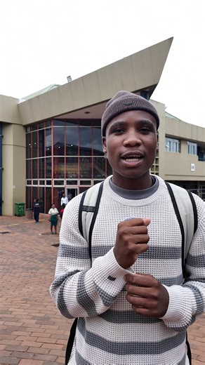 Phelelani Nsele expresses his excitement about being a registered student at DUT. #ENVISION2030 #DUT2026 #CreativeDistinctiveImpactful | Durban University of Technology