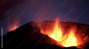 The 2010 eruptions of Eyjafjallajökull were volcanic events at Eyjafjallajökull in Iceland which, although relatively small for volcanic eruptions, caused enormous disruption to air travel.