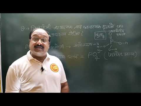 Write one example of trivalent anionic & cationic radicals trisanyogi rinatmak tatha dhanatmak mulko