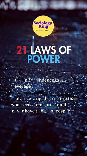 21 Laws of Power Explained | Master Influence, Success & Leadership