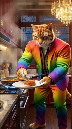 #funnycat #aicat #catstory #cartoons #fyp