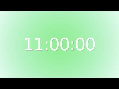11H Mint Morning Mist Timer | Gradient Countdown 💚 #98FF98 #BDFCC9 #E6FFF0