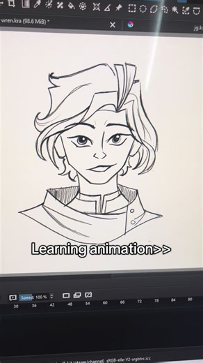 Still learning the basics but I think these turned out pretty well.✅#drawings #artistontiktok #krita #pride2025🏳️‍🌈 #animation #digitalartist #animationtiktok #animation2d #2danimation