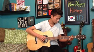 【指弹吉他】History - 1D (One Direction) - Fingerstyle Guitar Cover Andrew Foy