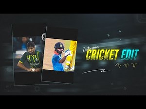 How To Edit CRICKET Reels In Beginner | Cricket Reel Edit Capcut | Full Breakdown