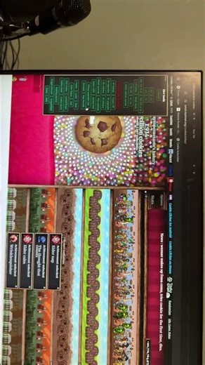 Found some cheats in cookie clicker😅