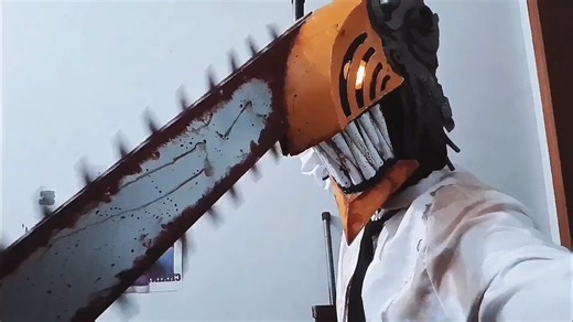cossky on Instagram: "Chainsaw Man Helmet! Credit: cn 1029times #anime #chainsawman #chainsawmancosplay #denji #denjicosplay #cos #cosplay #cosplayer #cosplayprop #handmade"