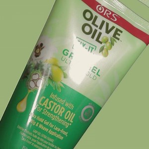 The ORS Olive Oil Grip Gel is an extreme-hold styling gel that aids the applications of wigs and weaves AND also gives a firm hold for natural and relaxed styles. For a power combo, use this with the Super Hold Spray: bit.ly/ORSFIXIT #ORSFIXIT | ORS Hair Care