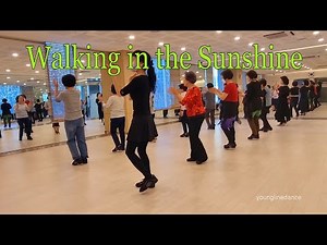 Walking in the Sunshine linedance / Cho: Vikki Morris