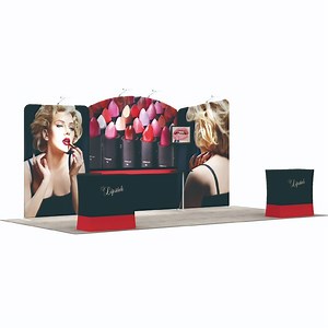 [Hot Item] Standard Booth Display Booth Customized Printing Booth Tension Fabric Booth