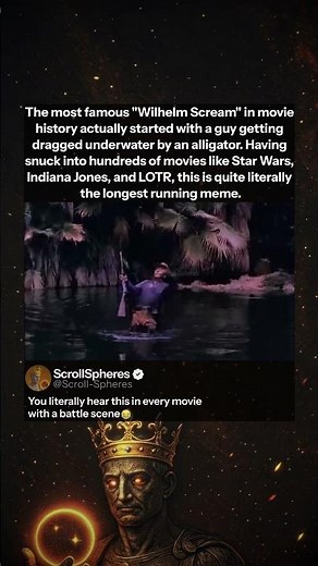 The Most Famous Scream In History Started In The Film Distant Drum (1951)