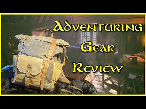 Canvas Backpack Review for FANTASY Adventurers