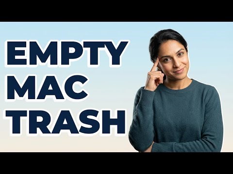 How Do I Empty The Trash In macOS Finder?