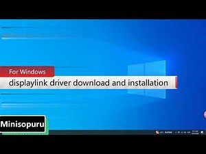 Displaylink Driver Download & Installation for Windows
