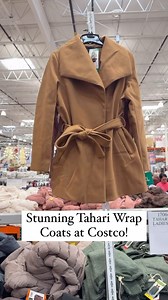 145K views · 36 reactions | NEW Stunning Tahari Wrap Coats at Costco! #costco_empties #costco #costcofinds #costcofashion #coat #wrapcoat #tahari #fallfashion #fallstyle #winterfashion #winterstyle | CostcoEmpties | Facebook