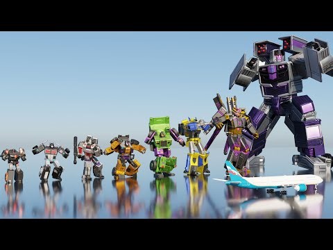 Transformer Decepticon Size Comparison