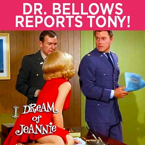 Dr. Bellows (Hayden Rorke) has compiled all the evidence he has on Tony's mysterious activity (Larry Hagman) and submits it to General Peterson (Barton MacLane). From Season 4 Episode 11, 'Dr. Bellows Goes Sane'. Doctor Bellows assembles a complete dossier on Tony to prove his case against Tony for General Peterson. Watch More 'I Dream Of Jeannie': http://bit.ly/IDOJPlaylist Subscribe: https://www.youtube.com/c/idreamofjeannieTV Get all seasons for yourself on DVD: https://bit.ly/BuyIDOJ ABOUT I
