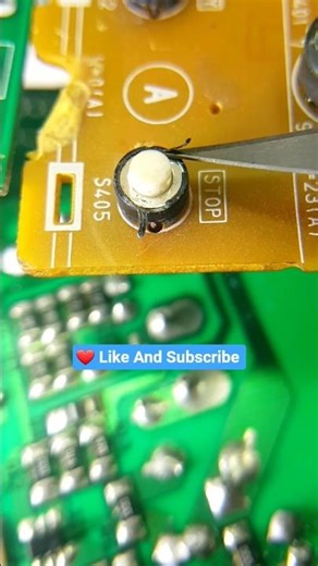 Bad Button Repair Of USA Devices #shorts