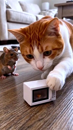 cat, are you scared?🤣#comedy #cat #funny #viral #shorts