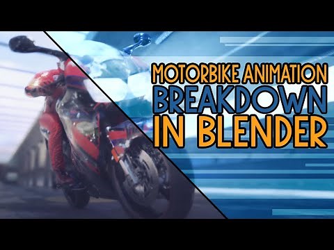 Motorbike Animation Tutorial- Blender