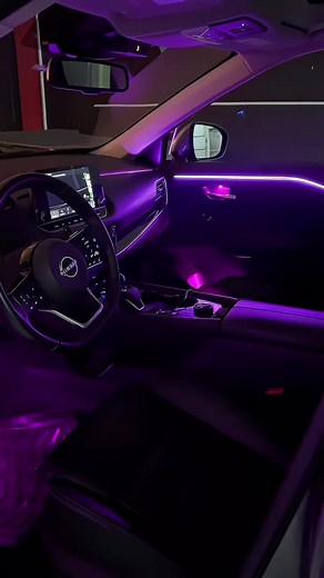 Nissan Rogue got our Full Ambient Light Package 🔥 DM us for yours! #cars #cartok #carlight #ambientlight #audi #bmw #amg #carsoftiktok #honda #viral