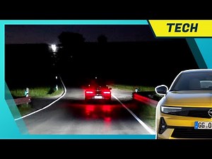 Intelli-Lux Matrix-LED Scheinwerfer im Opel Astra L im Test: Nachtfahrt & Vergleich Golf 8