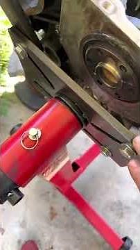 How to mount a Ford Mustang engine 4.6 to an engine stand