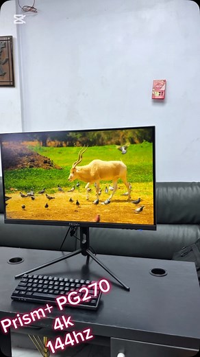 Affordable Monitors on Instagram: "🔥🔥…. New stock alert!! Get this prism+ 27” monitor built for durability and performance all together. Model: Prism+ PG270 Ultra Features: 27 inches IPS 4k Resolution 144hz refresh rate HDR 1ms response time Price: 550k"