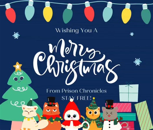 🎄 Merry Christmas from Prison Chronicles 🎄 Today is a reminder of something many people take for granted—freedom, family, and time. For some, Christmas is spent surrounded by loved ones. For others, it’s spent behind walls, reflecting on choices that can never be taken back. If there’s one message we hope you take from this page, it’s this: Your decisions today shape where you wake up tomorrow. Whether you’re celebrating with family, missing someone who’s locked up, or working to change your l